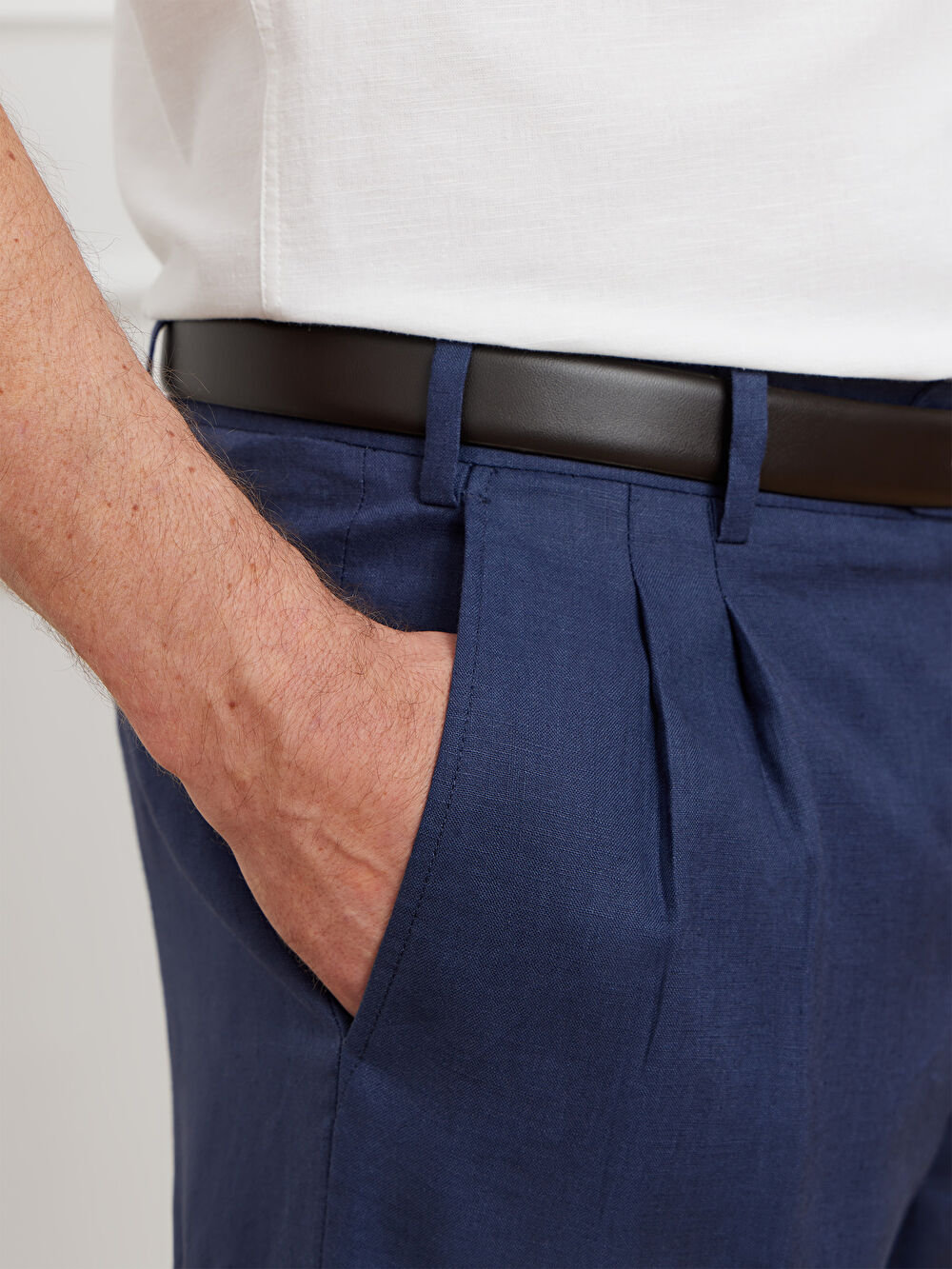 NIEBIESKIE SPODNIE DO GARNITURU - MIKSUJ I ŁĄCZ - 3