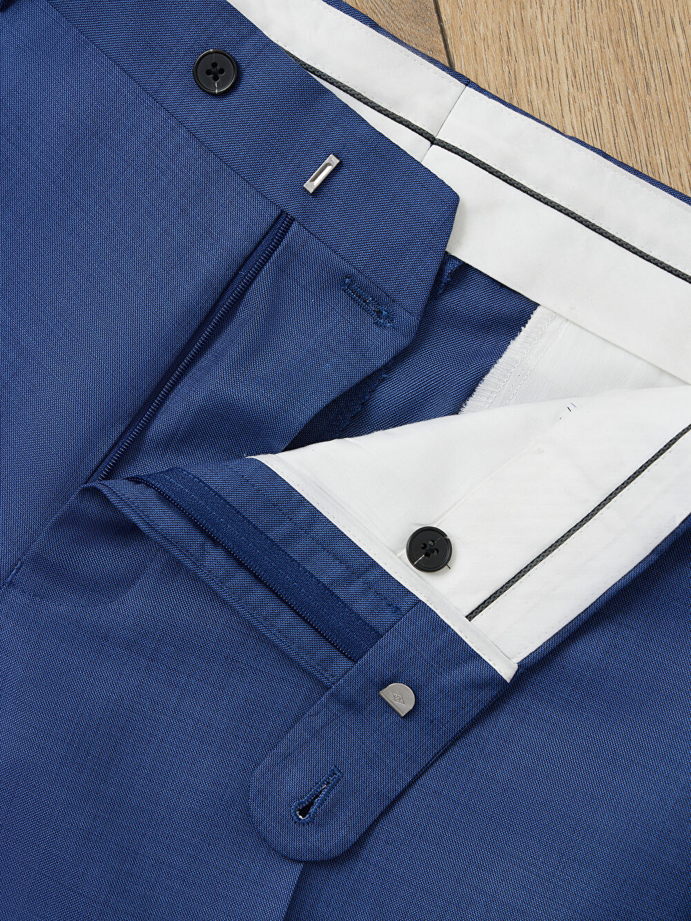 NIEBIESKIE SPODNIE DO GARNITURU - MIKSUJ I ŁĄCZ - 6