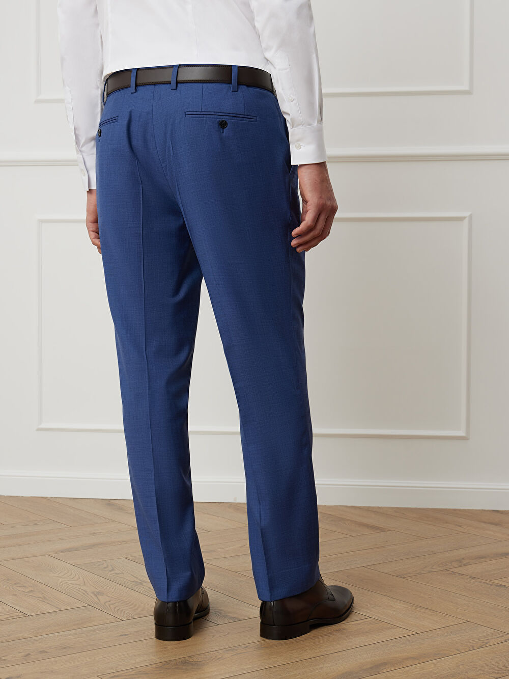 NIEBIESKIE SPODNIE DO GARNITURU - MIKSUJ I ŁĄCZ - 3