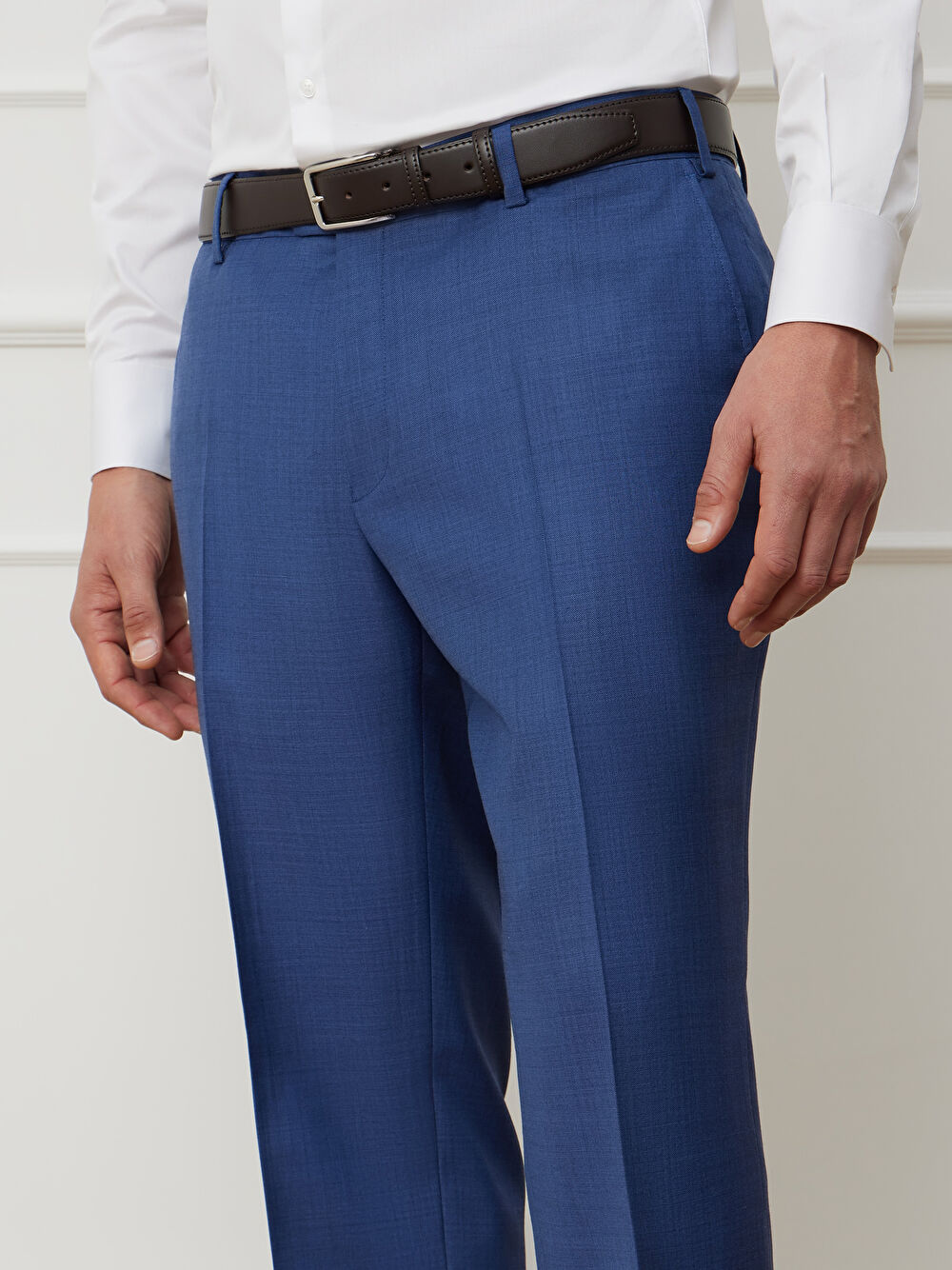 NIEBIESKIE SPODNIE DO GARNITURU - MIKSUJ I ŁĄCZ - 4