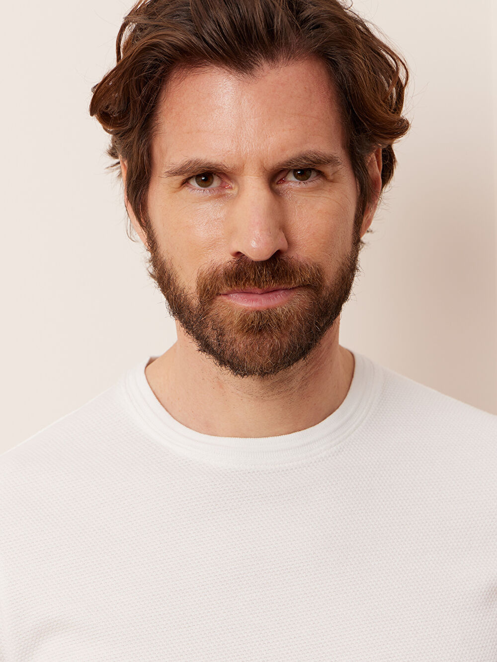 BIAŁY T-SHIRT KIRKOS - 4