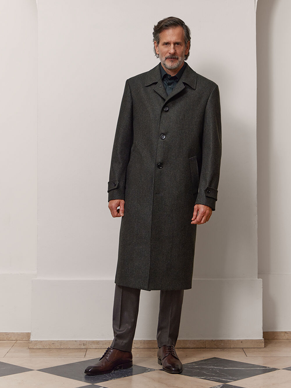 KHAKI PŁASZCZ - 3