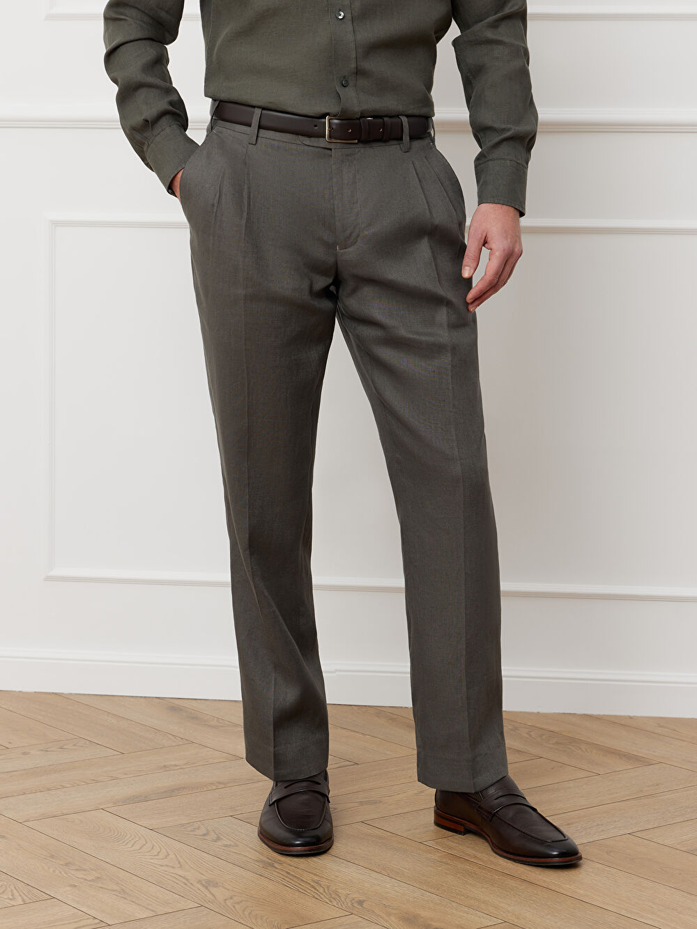 SPODNIE  KHAKI DO GARNITURU - MIKSUJ I ŁĄCZ - 2