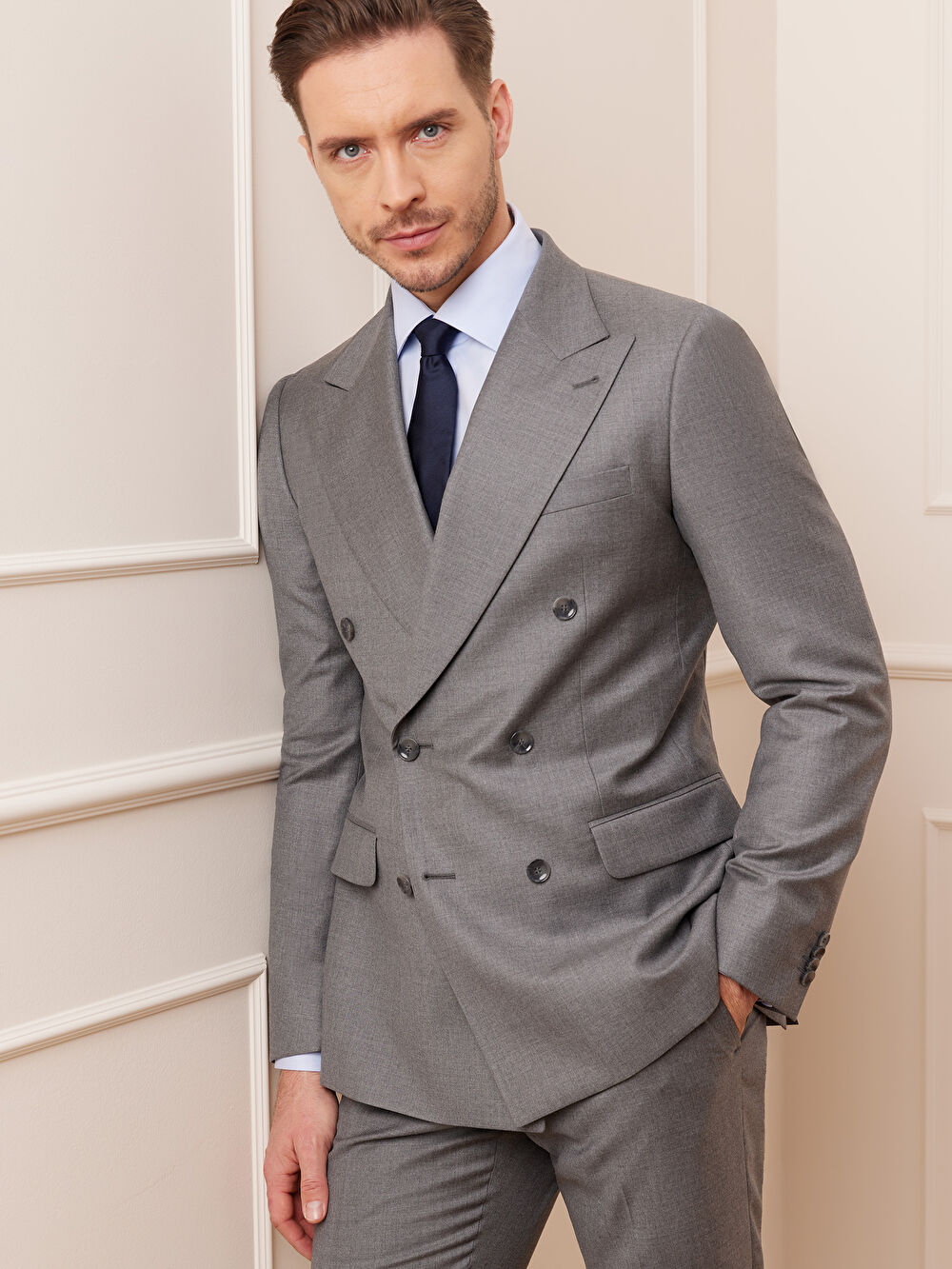 SZARA MARYNARKA TOLEDO DO GARNITURU - MIKSUJ I ŁĄCZ - 6