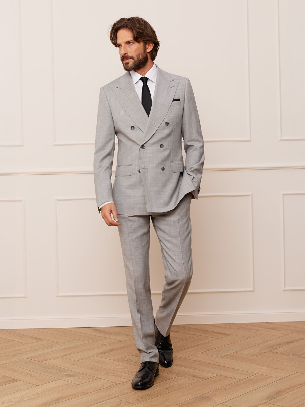 SZARA MARYNARKA TOLEDO DO GARNITURU - MIKSUJ I ŁĄCZ