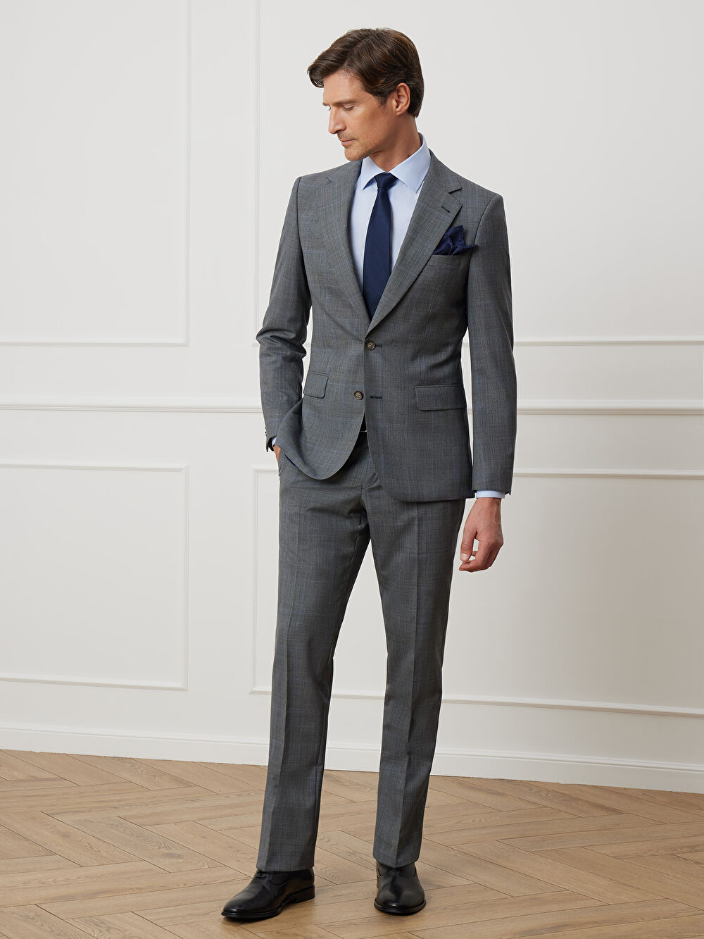 SZARA MARYNARKA BARI DO GARNITURU - MIKSUJ I ŁĄCZ