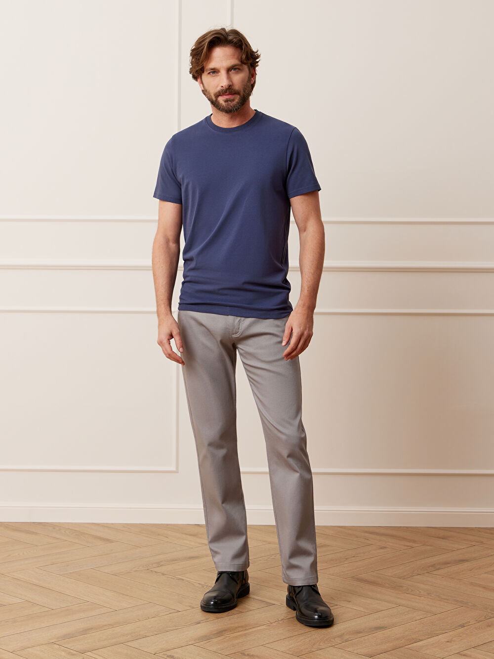 SZARE SPODNIE WES - 4