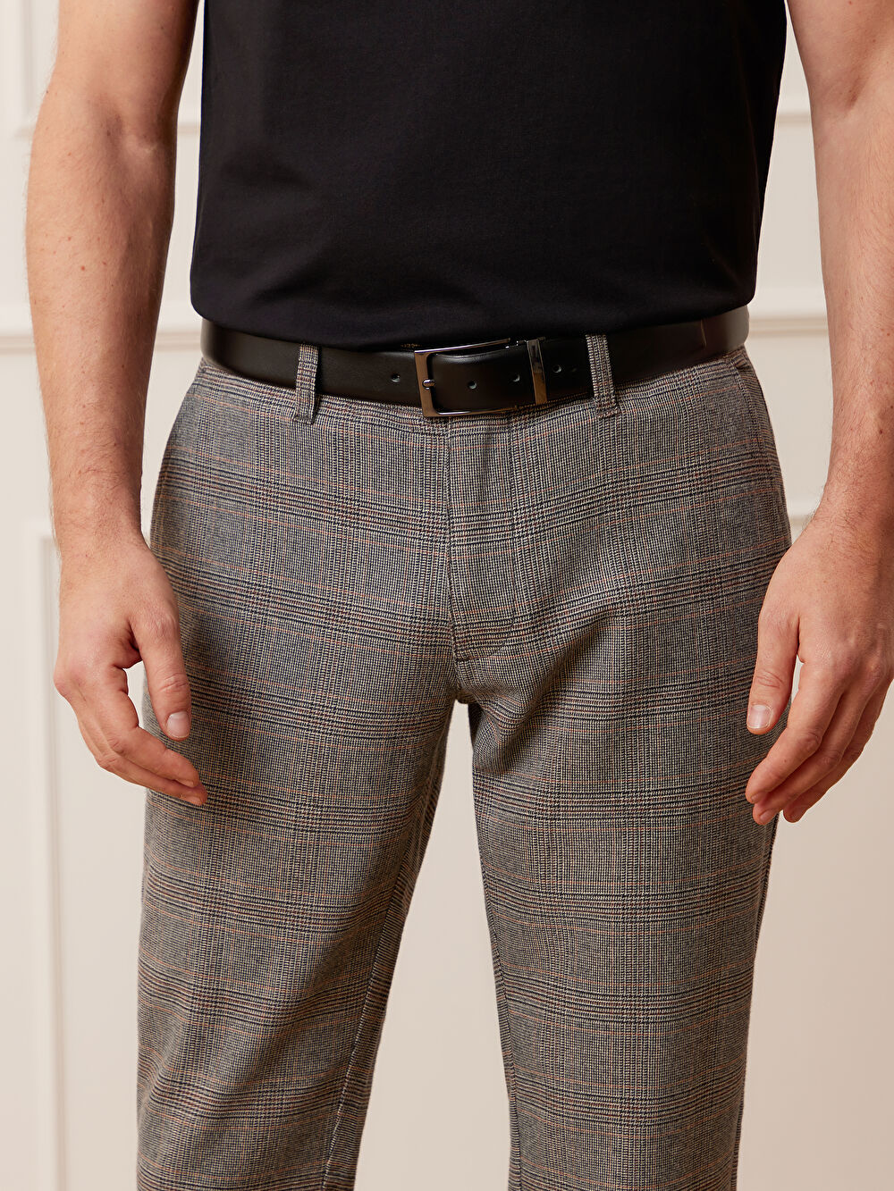 SZARE SPODNIE DORMEN - 5