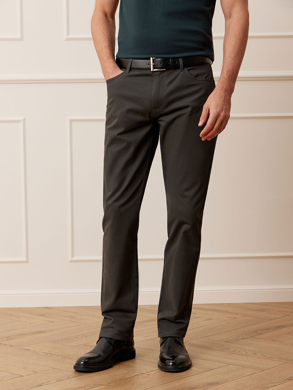 SZARE SPODNIE INVER - 4