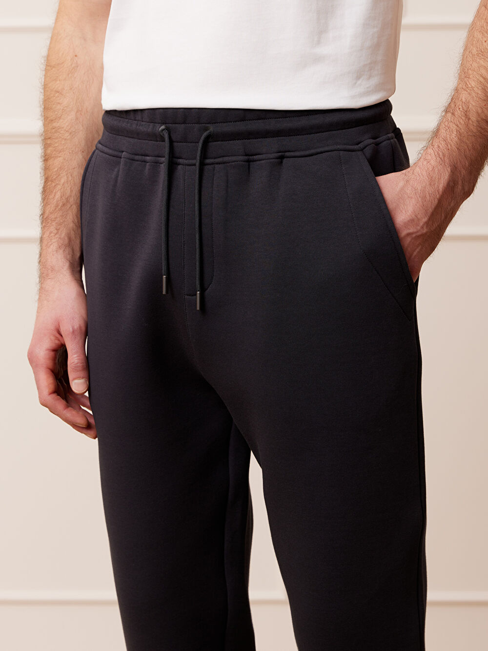 SZARE SPODNIE DRESOWE SAMONETON - 6