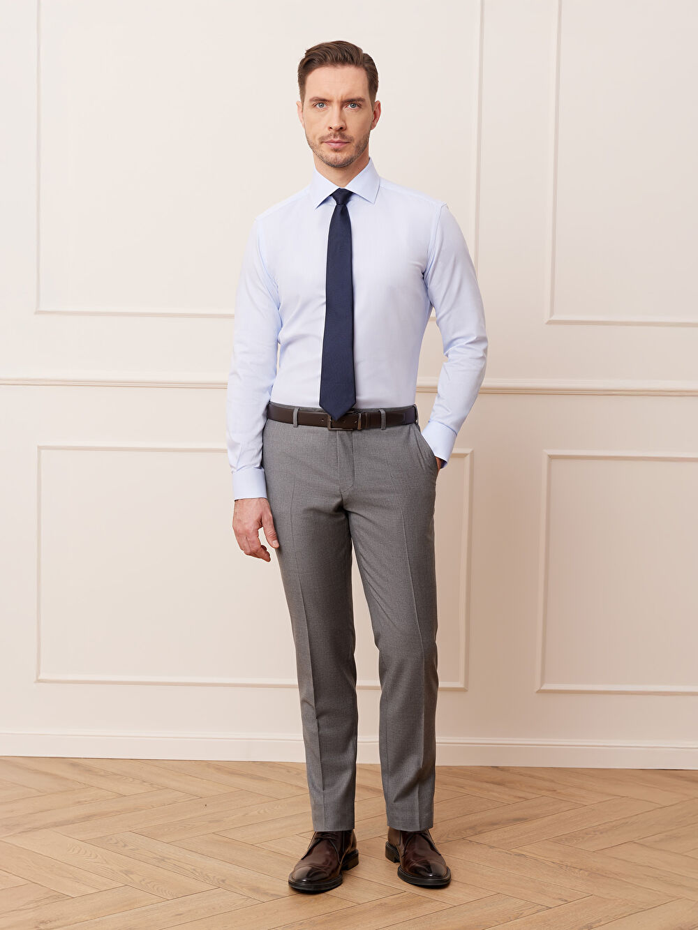 SZARE SPODNIE DO GARNITURU - MIKSUJ I ŁĄCZ