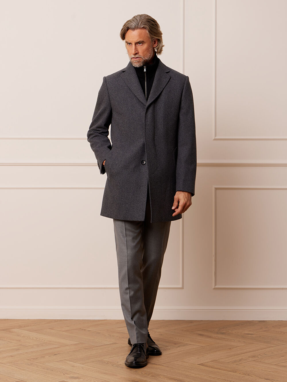 SZARY PŁASZCZ KORDOBA - 6