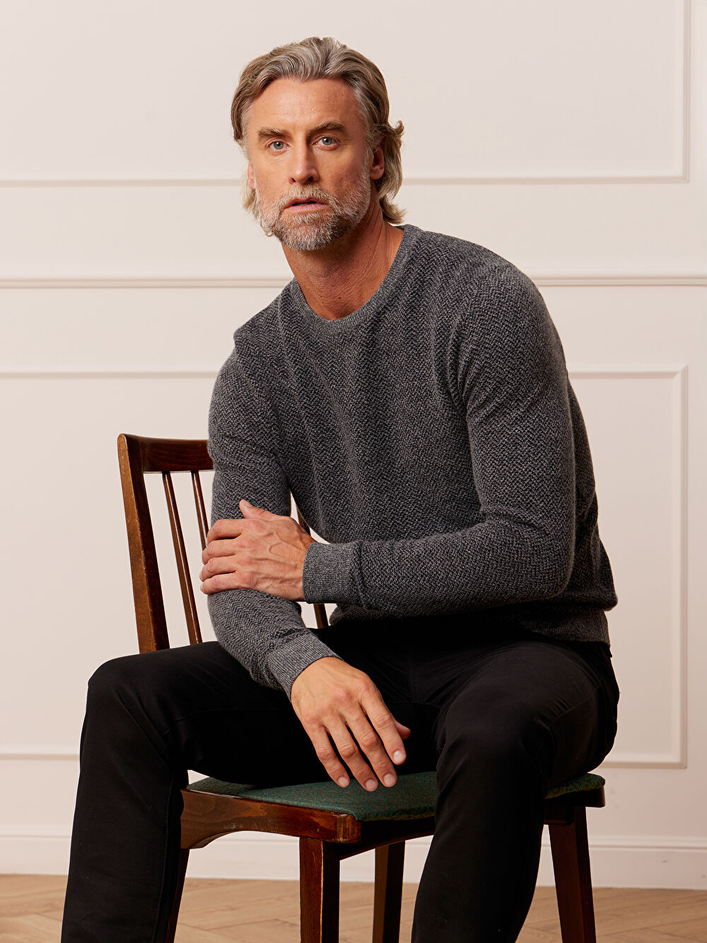 SZARY SWETER ROWSLEY - 7