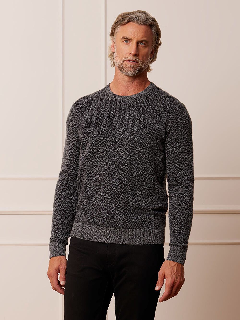 SZARY SWETER ROWSLEY - 4