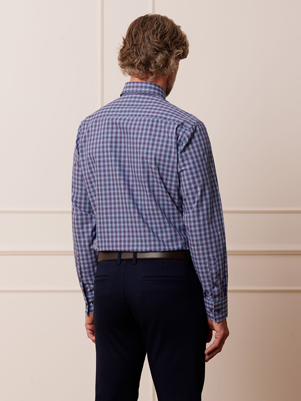 NIEBIESKA KOSZULA CAPRI DŁUGI RĘKAW - 6