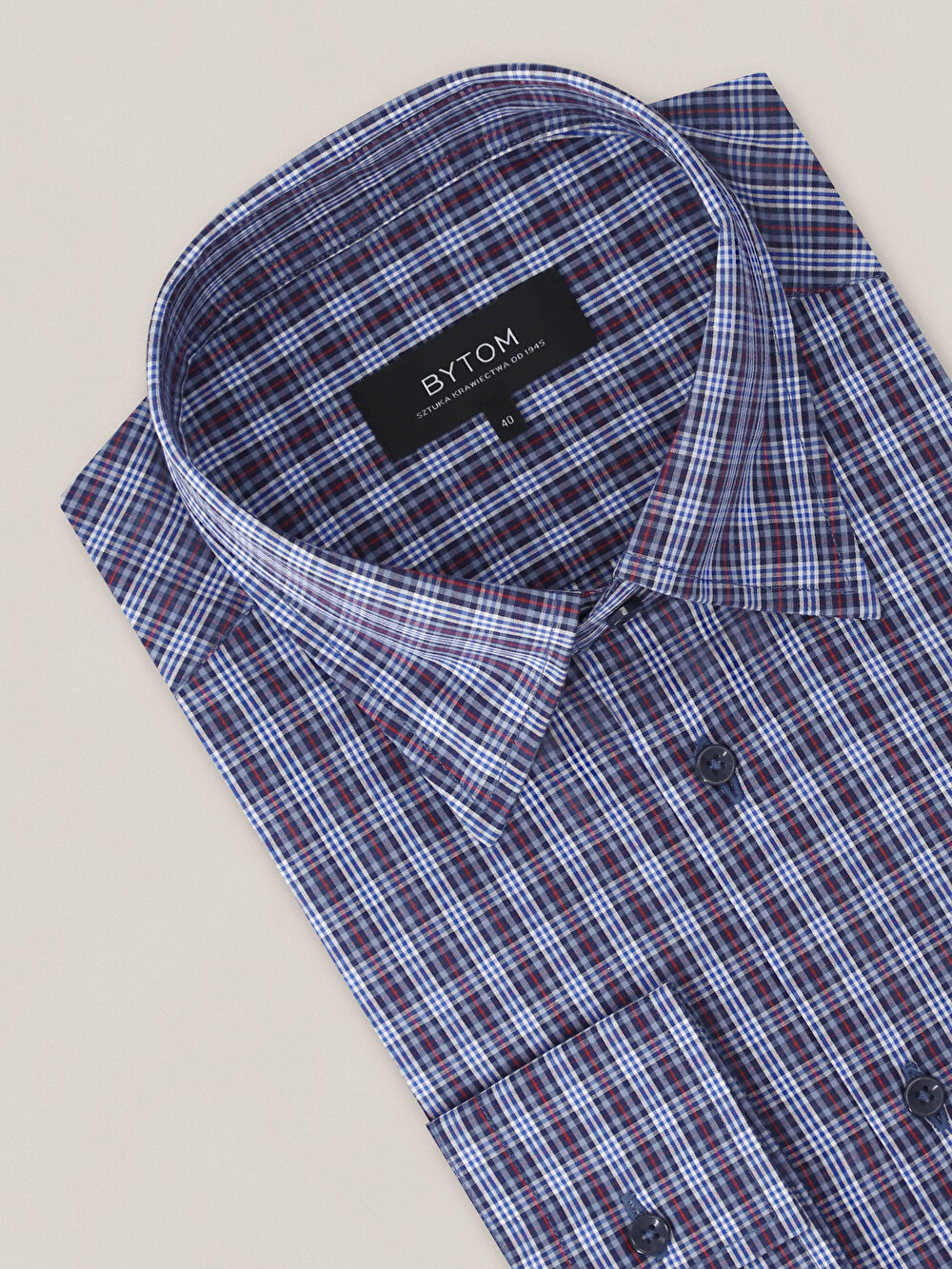 NIEBIESKA KOSZULA CAPRI DŁUGI RĘKAW - 3