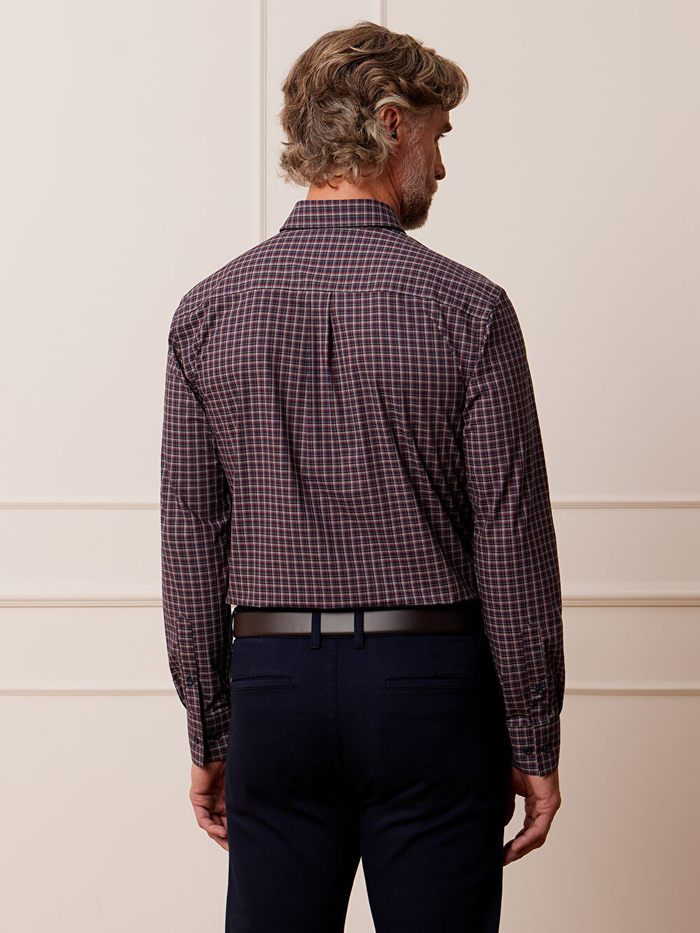 BORDOWA KOSZULA CAPRI DŁUGI RĘKAW - 5