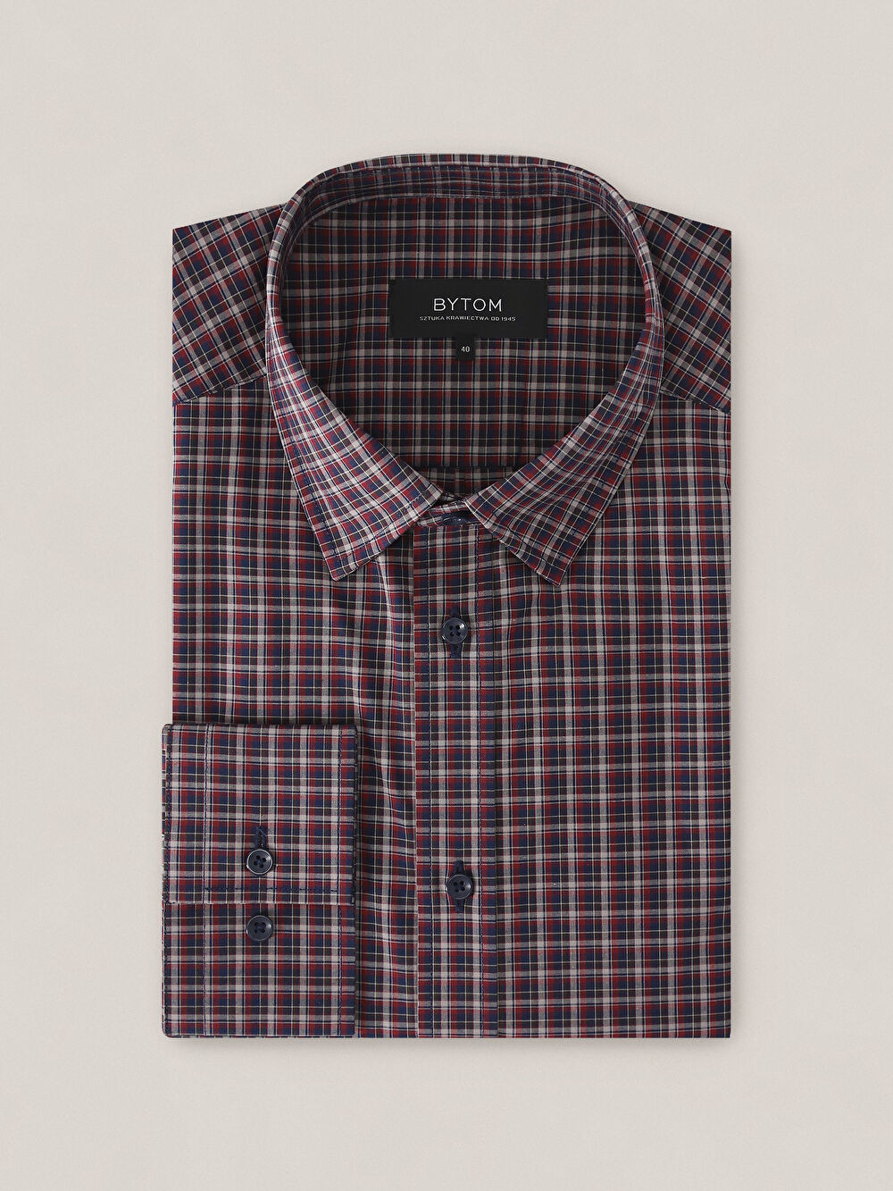 BORDOWA KOSZULA CAPRI DŁUGI RĘKAW - 2