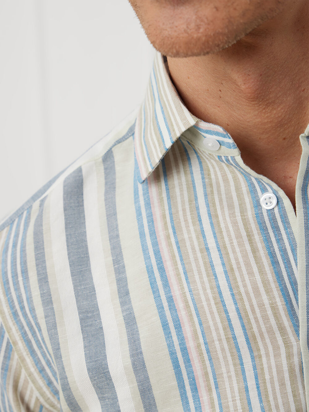 BIAŁA KOSZULA ROMA DŁUGI RĘKAW - 4