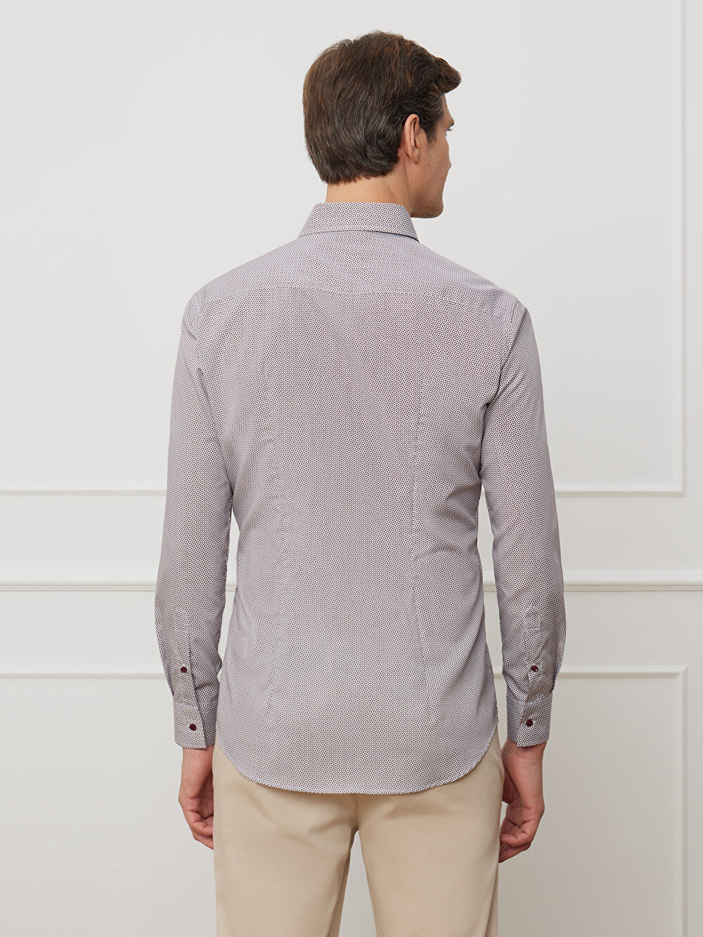 BIAŁA KOSZULA ROMA DŁUGI RĘKAW - 4