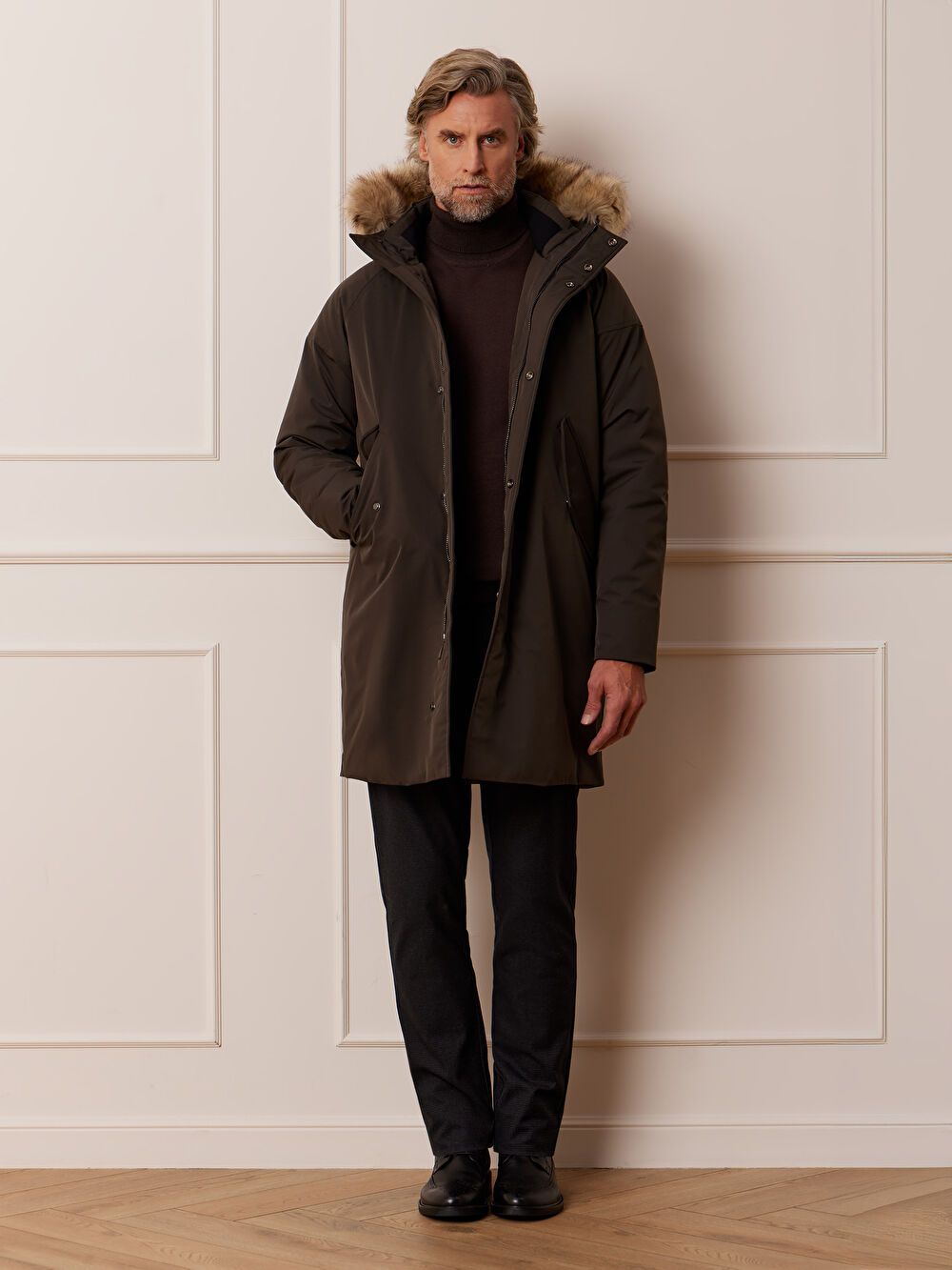KHAKI KURTKA SKELTON - 6