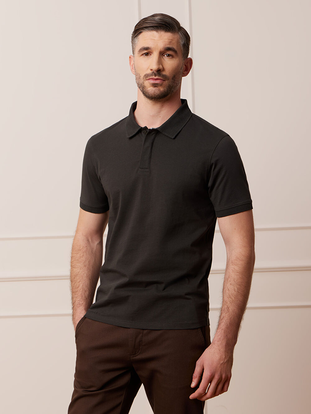 CZARNE POLO BROADWARD - 4