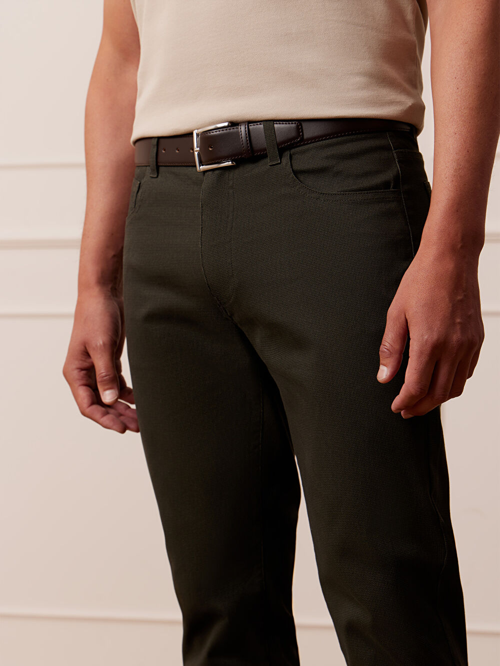 ZIELONE SPODNIE NAPOLEO - 5