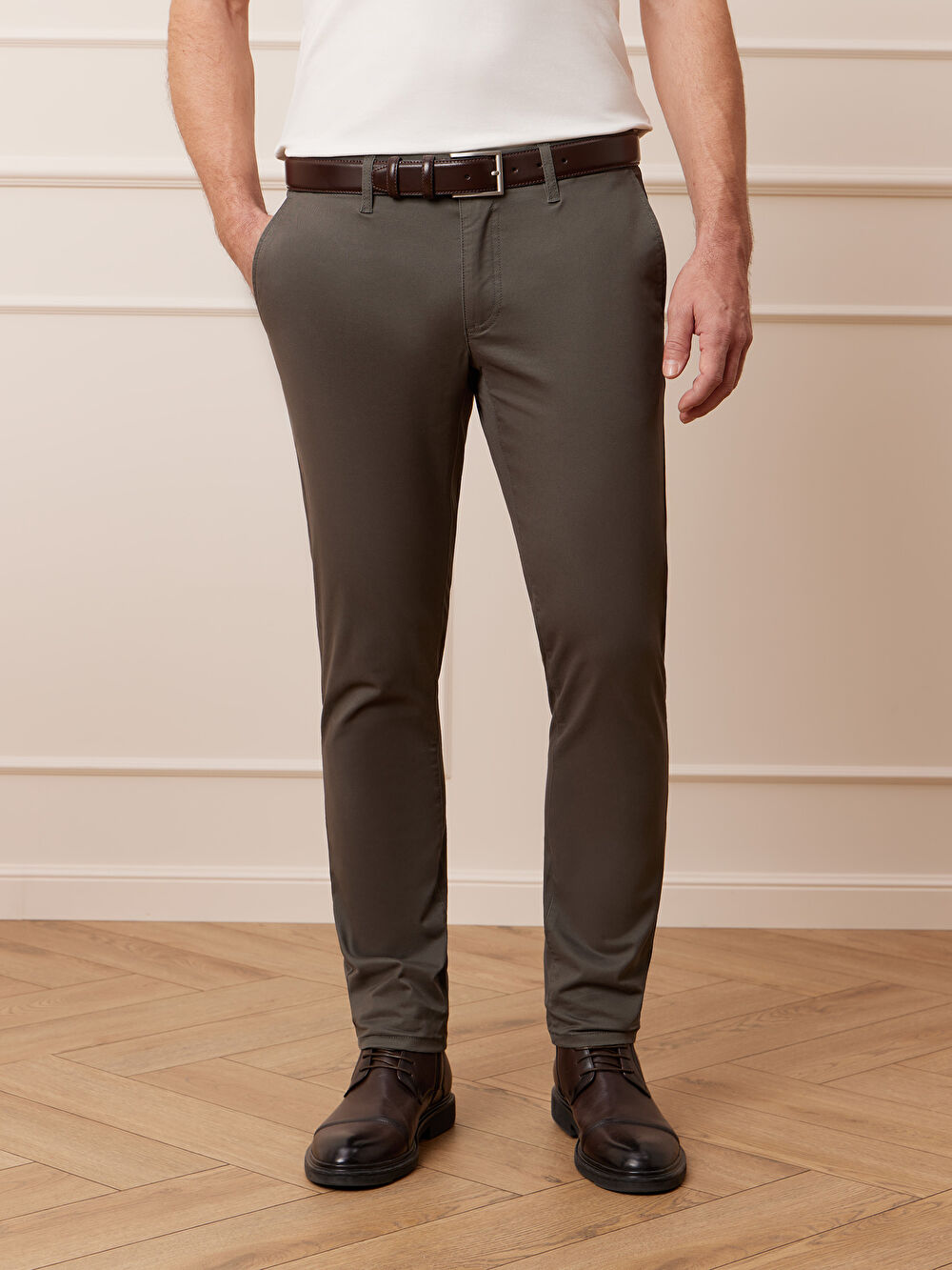 ZIELONE SPODNIE STORSAND - 4