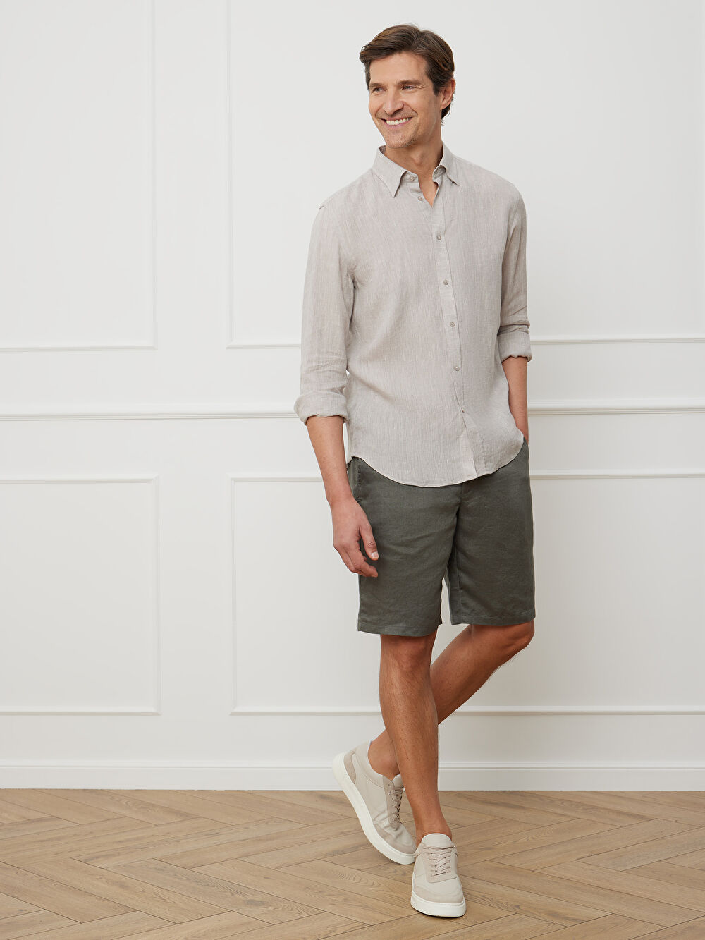 SZORTY KHAKI CROYDON - 5