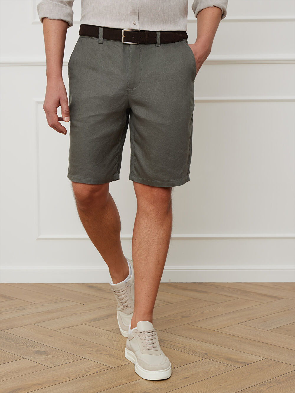 SZORTY KHAKI CROYDON - 6