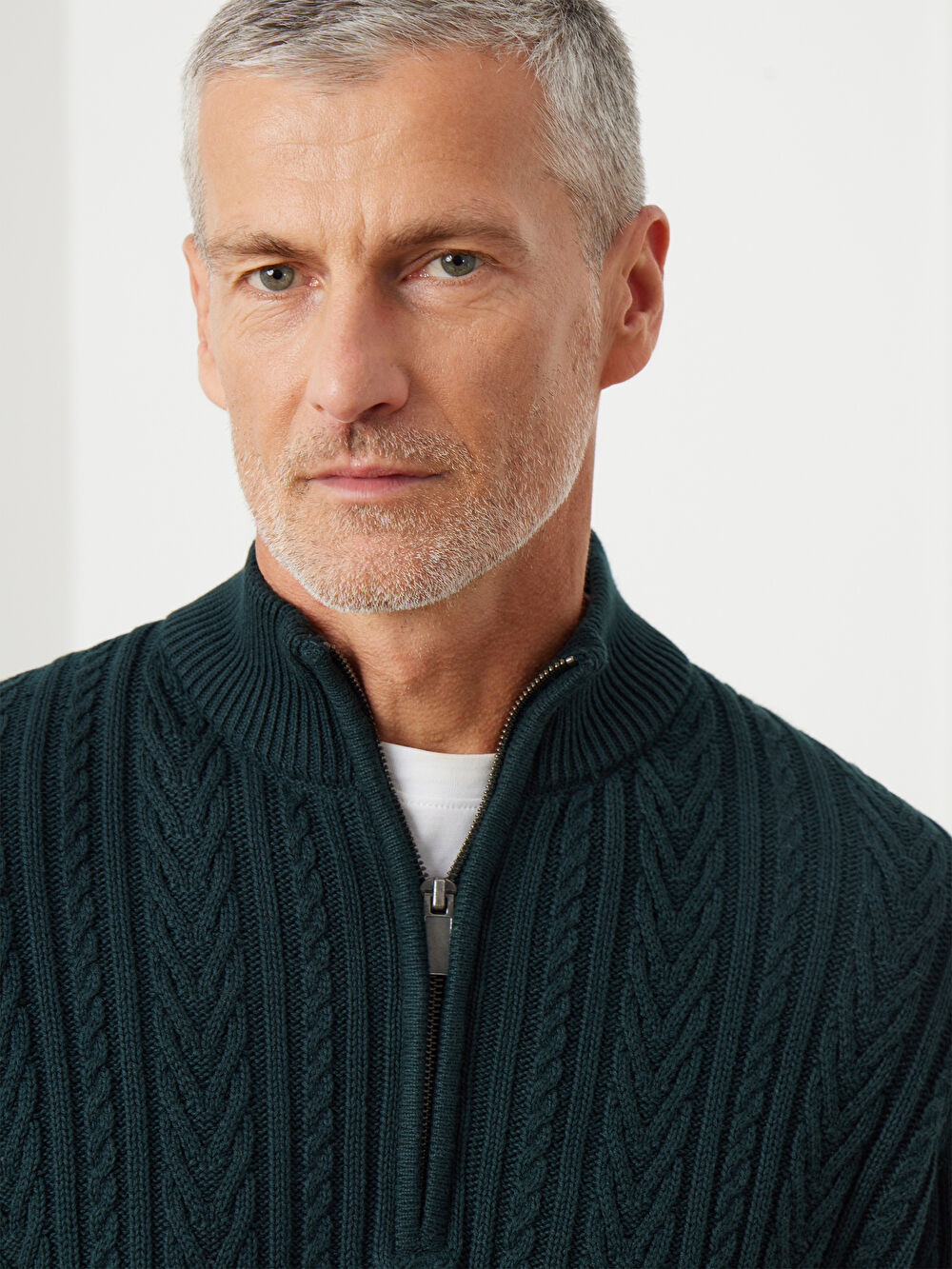 ZIELONY SWETER PEBBLE - 6