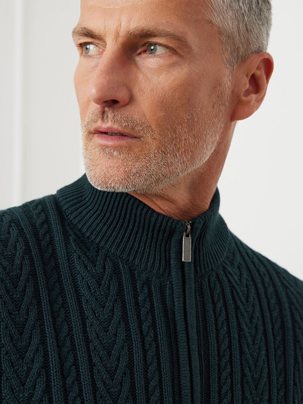 ZIELONY SWETER PEBBLE - 4
