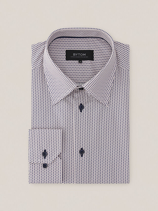 BEŻOWA KOSZULA HAGA DŁUGI RĘKAW