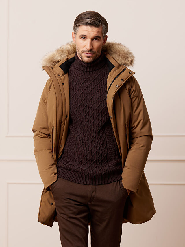 BRĄZOWA KURTKA SKELTON