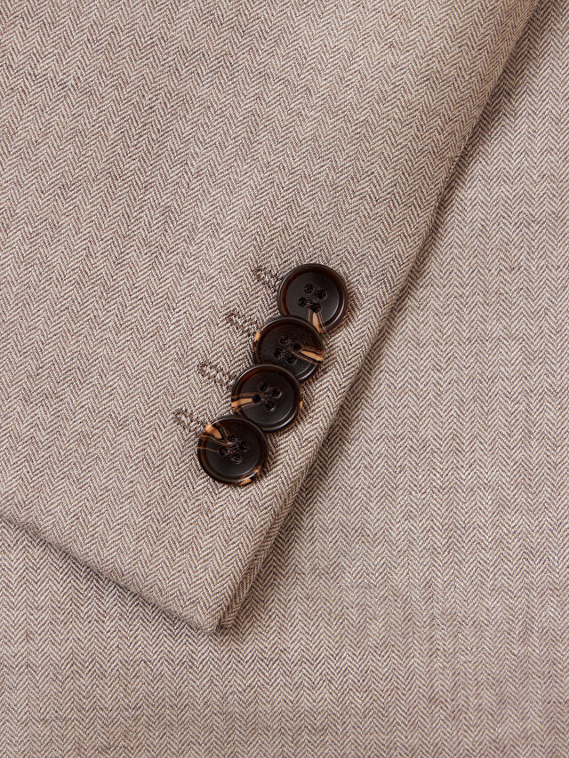 BEŻOWA MARYNARKA TURYN DO GARNITURU - MIKSUJ I ŁĄCZ