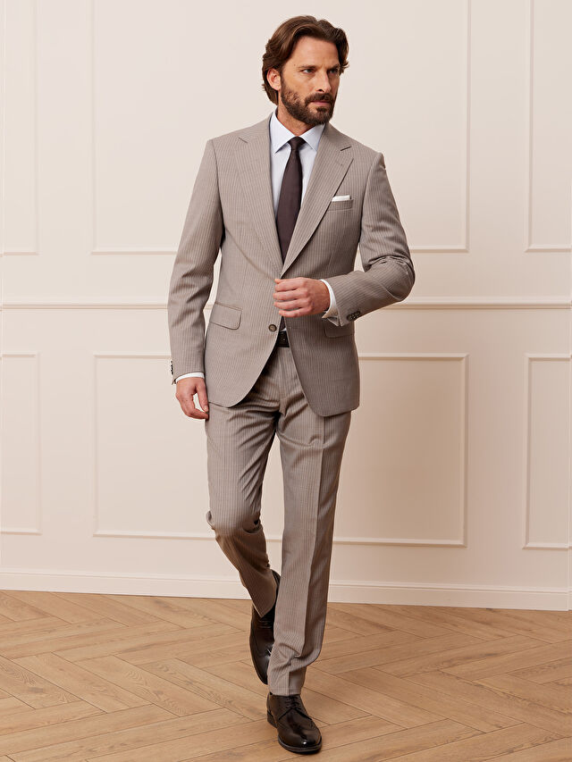 BEŻOWA MARYNARKA TURYN DO GARNITURU - MIKSUJ I ŁĄCZ