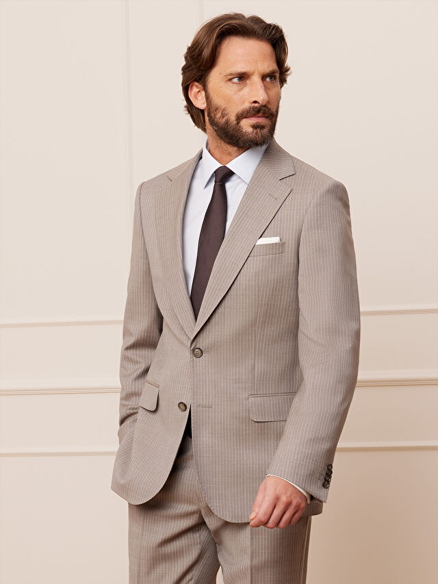 BEŻOWA MARYNARKA TURYN DO GARNITURU - MIKSUJ I ŁĄCZ