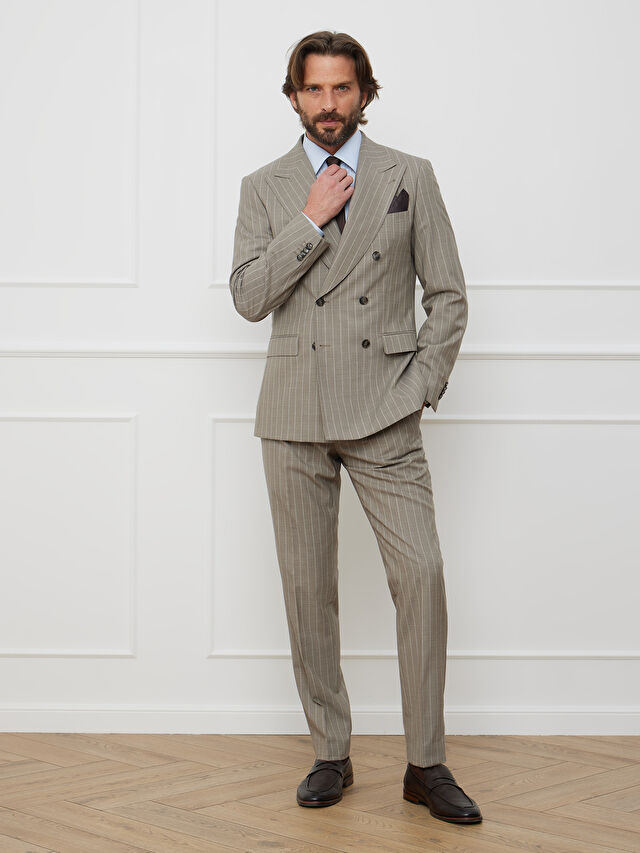 BEŻOWA MARYNARKA TOLEDO DO GARNITURU - MIKSUJ I ŁĄCZ