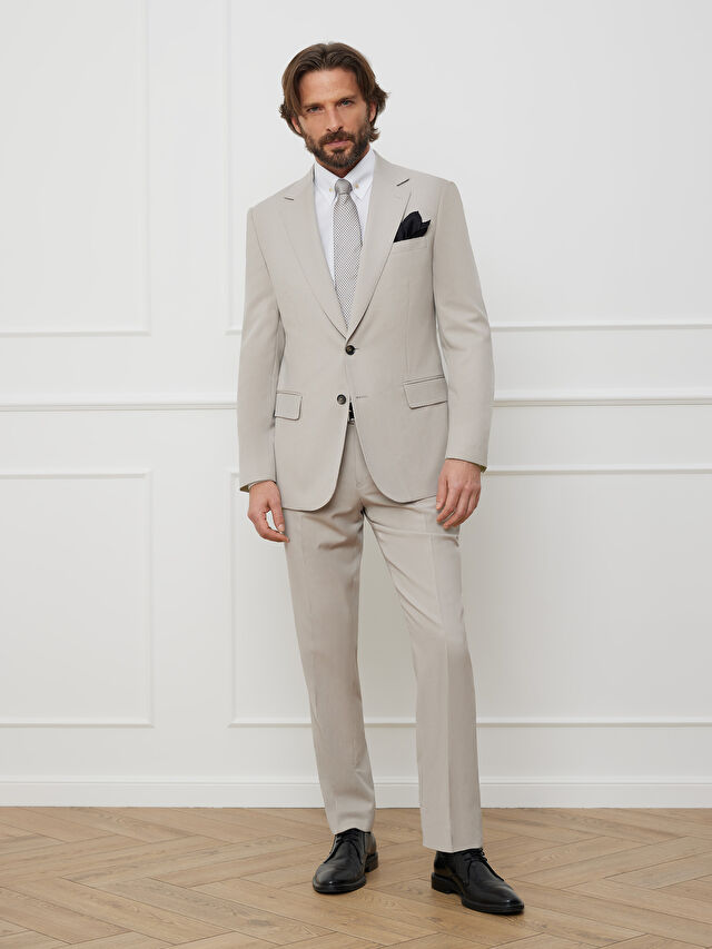 BEŻOWA MARYNARKA TURYN DO GARNITURU - MIKSUJ I ŁĄCZ