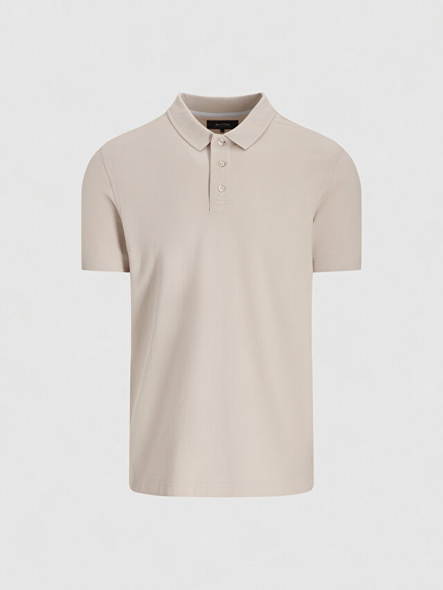 BEŻOWE POLO NEWIN