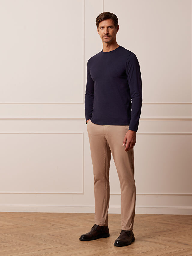 BEŻOWE SPODNIE DARREG