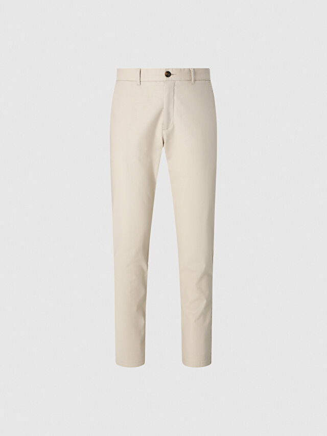 BEŻOWE SPODNIE LESWALT