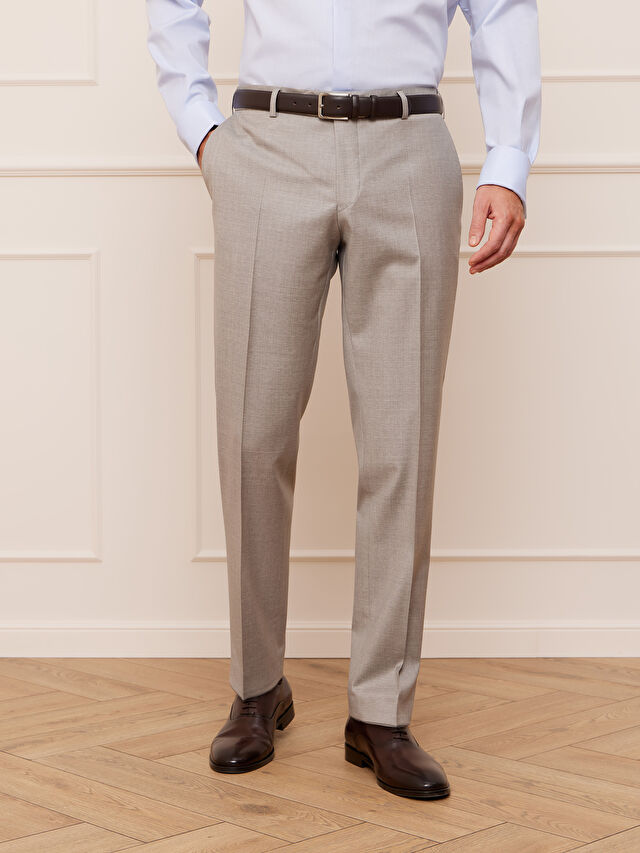 BEŻOWE SPODNIE DO GARNITURU - MIKSUJ I ŁĄCZ