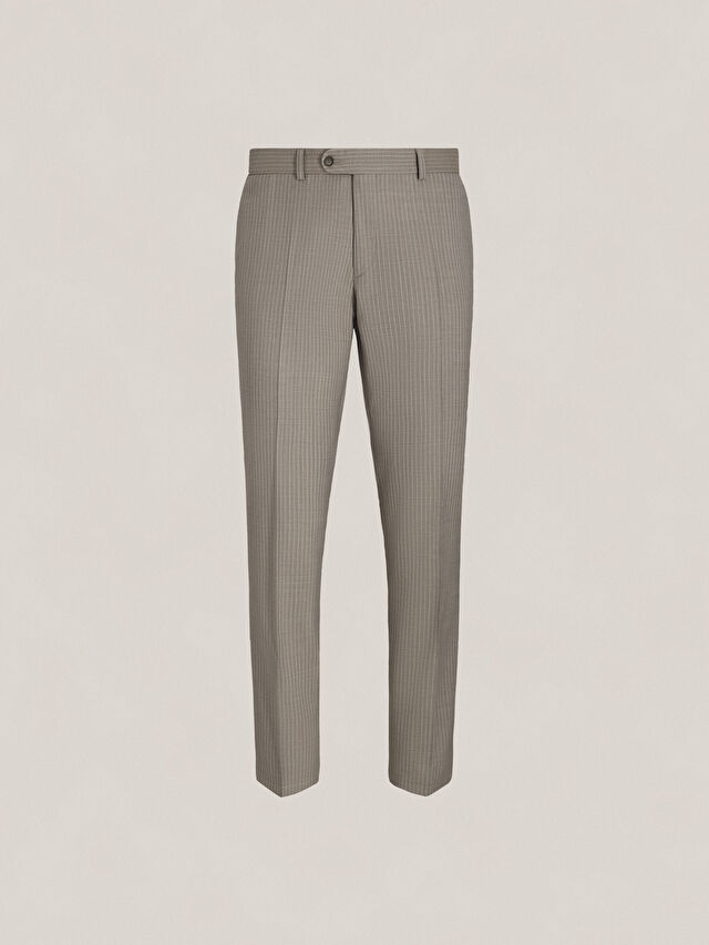 BEŻOWE SPODNIE DO GARNITURU - MIKSUJ I ŁĄCZ