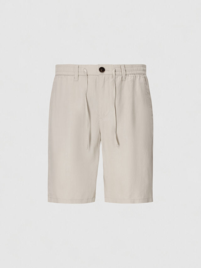 BEŻOWE SZORTY CROYDON