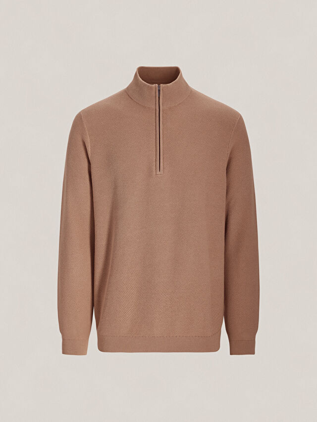 BEŻOWY SWETER MOSTYN