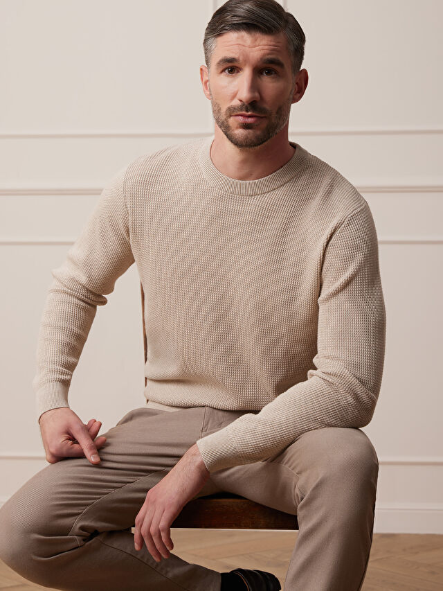 BEŻOWY SWETER MURNEEN