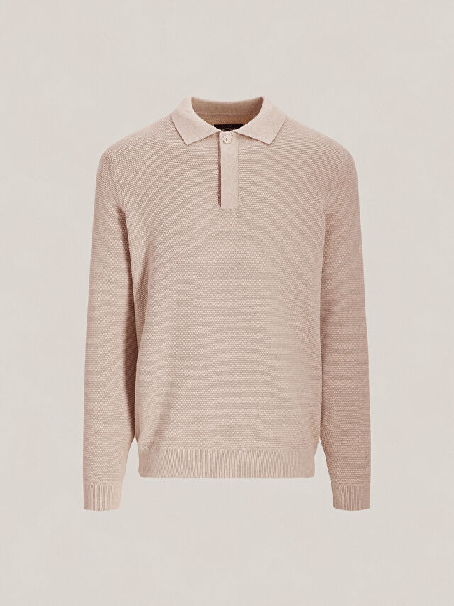 BEŻOWY SWETER JUKON