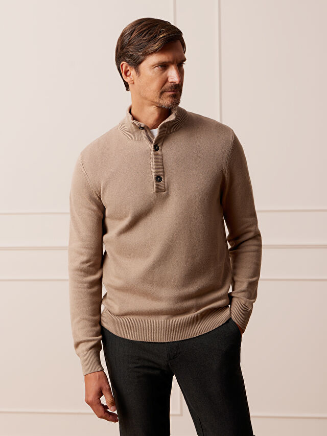 BEŻOWY SWETER ALTON