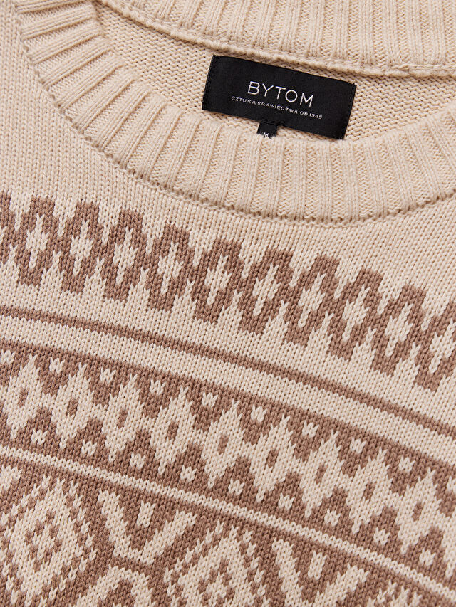 BEŻOWY SWETER GIENMORE